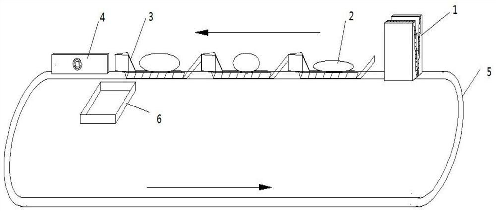 An automatic small miscellaneous fish longitudinal cutting device and longitudinal cutting method thereof