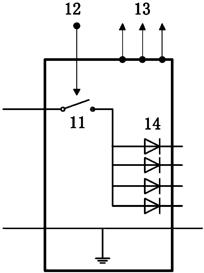 Voltage divider of electric vehicle and control method thereof