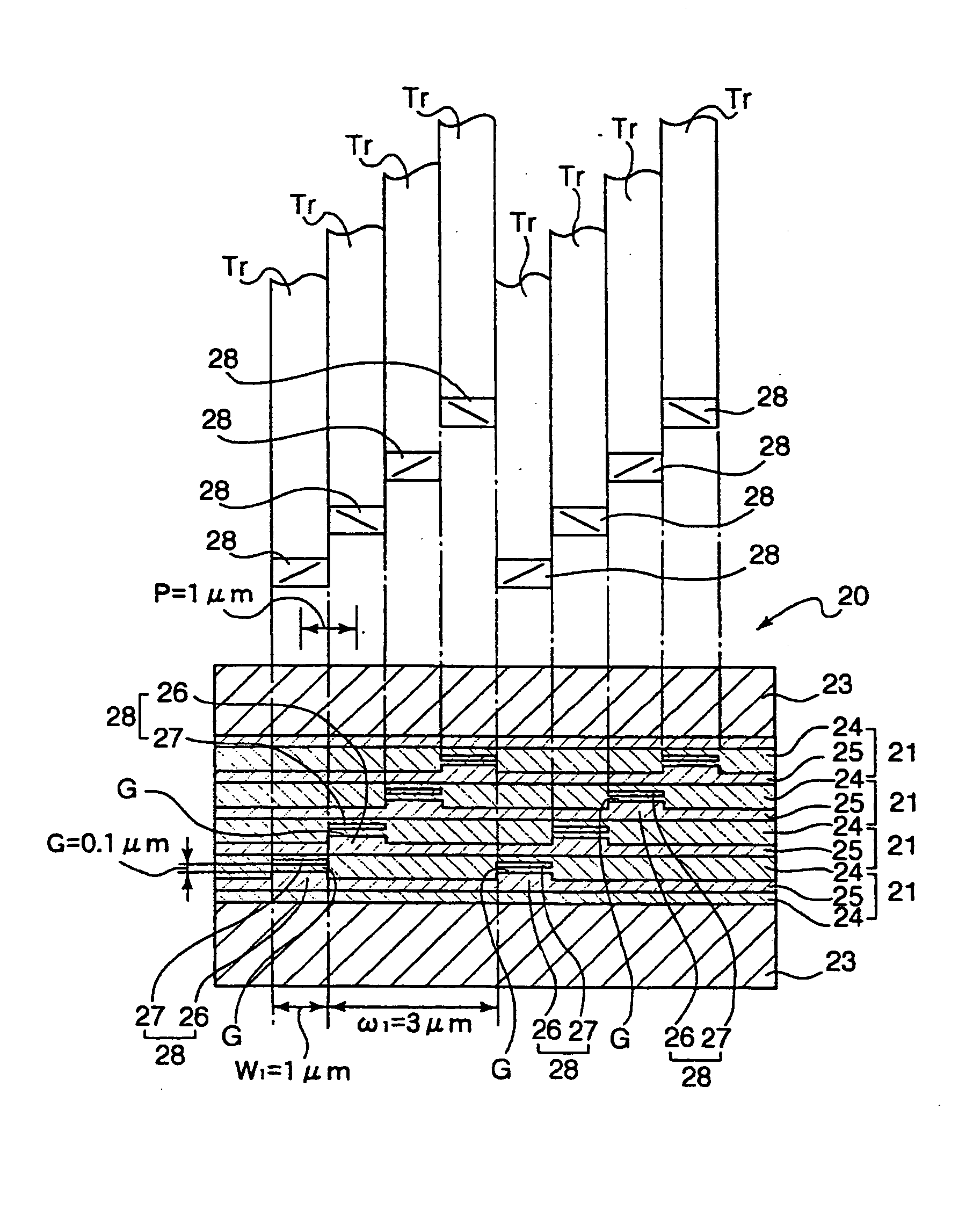 Magnetic recording head, magnetic reproducing head, magnetic head, tape drive and disk drive