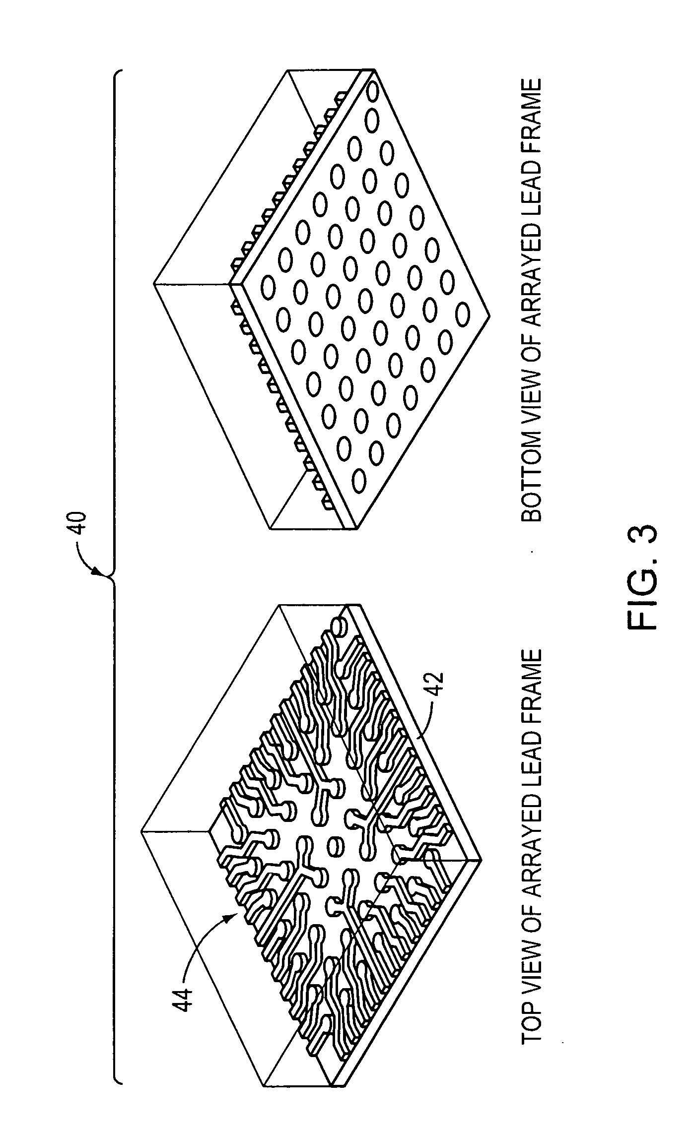 Method of making and designing lead frames for semiconductor packages