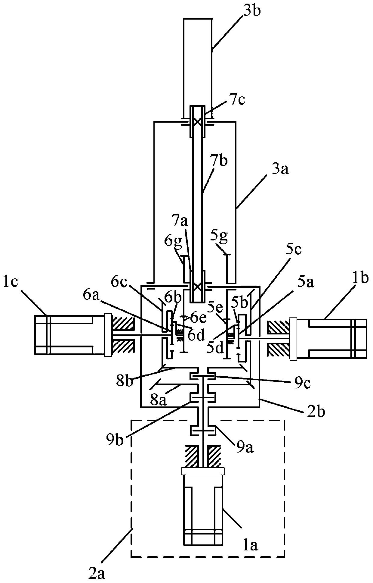 Energy-saving type industrial robot and drive unit time-sharing control method thereof