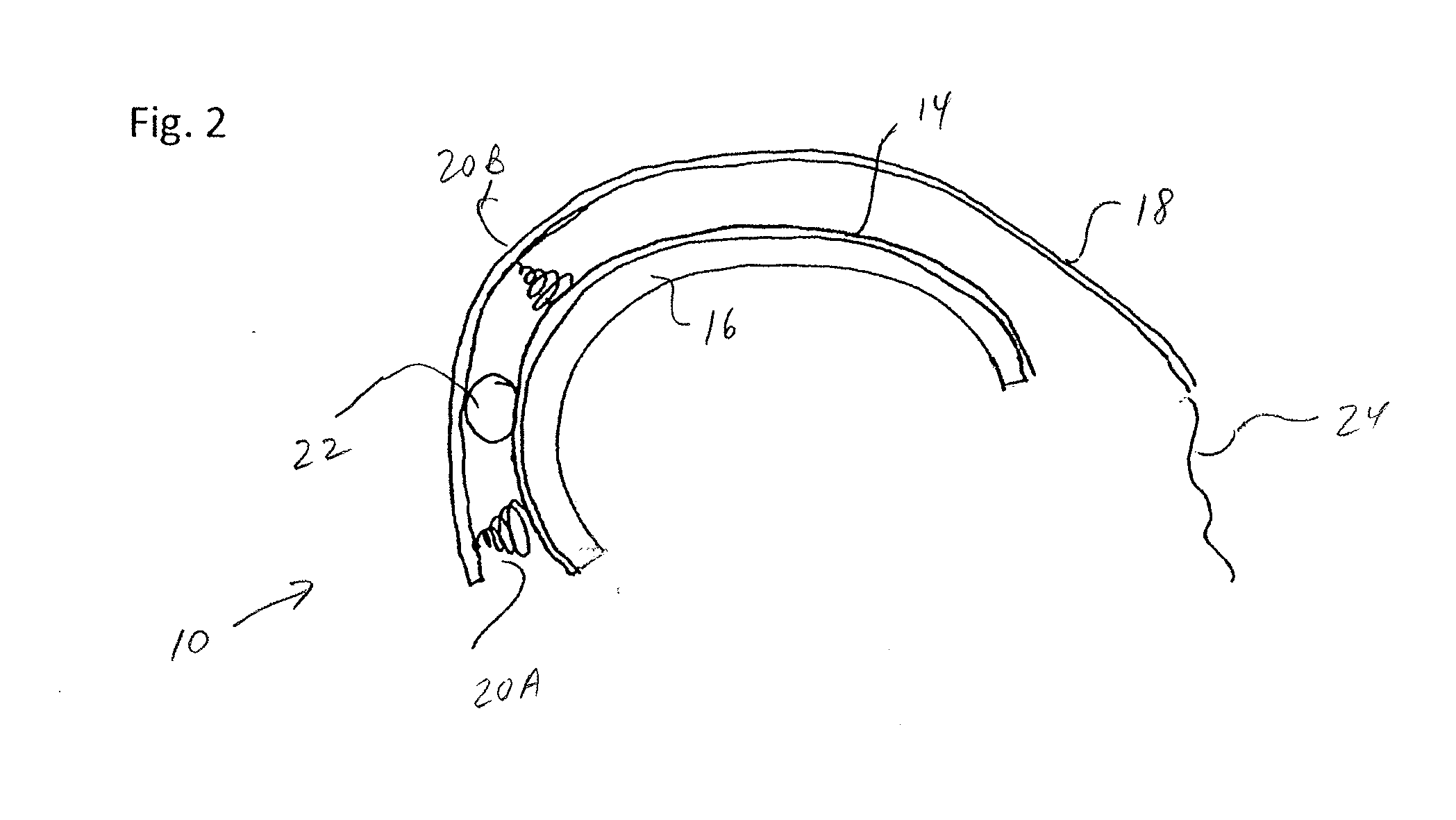 Energy Dissipation System For A Helmet