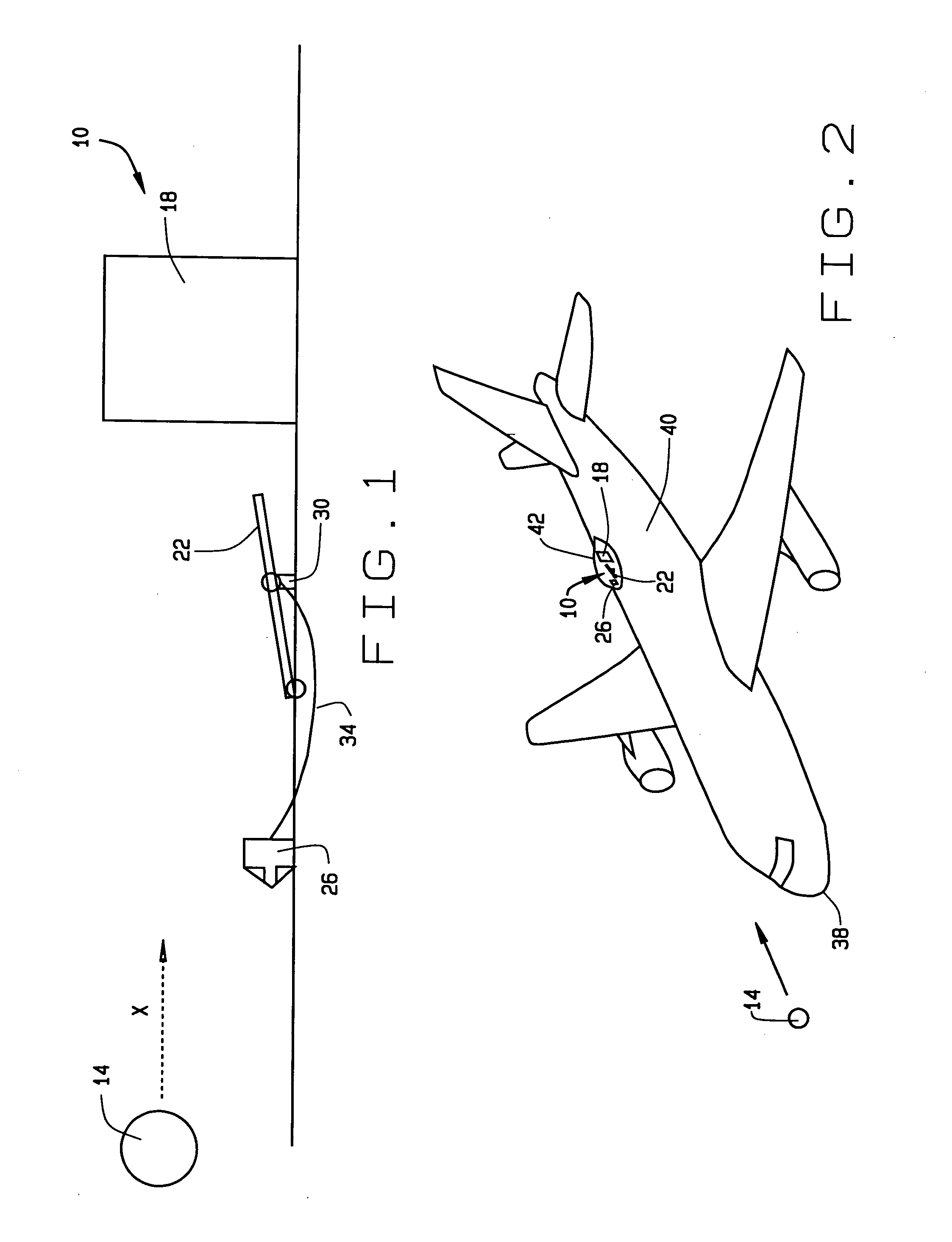 Impact deflection system