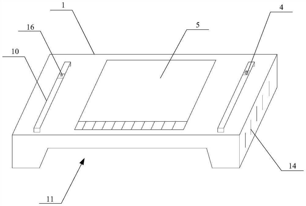 Marking device and marking method