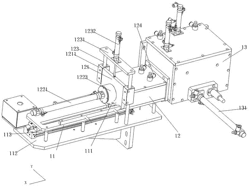 Curved glass hot press and forming method