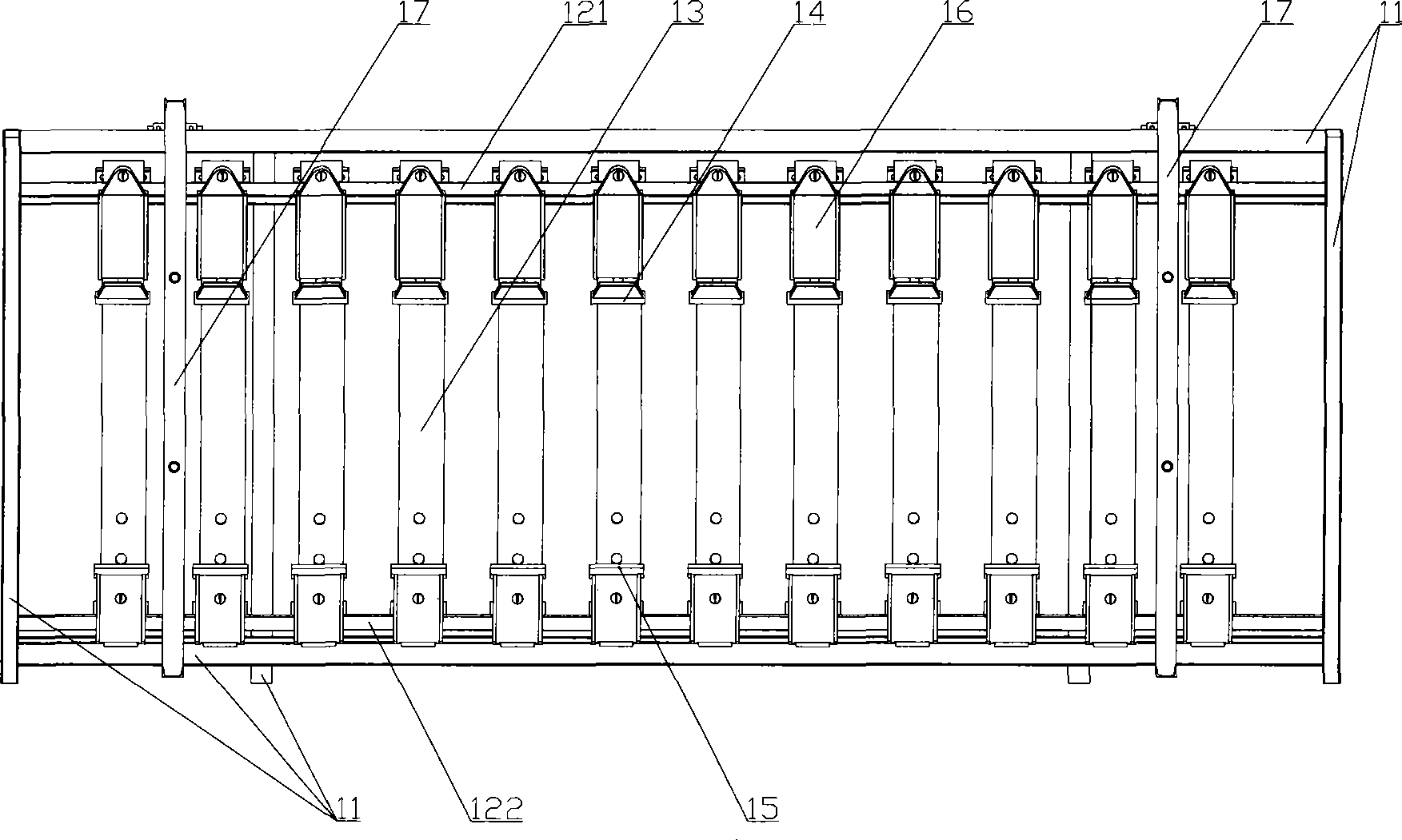 Device for assembling and pressing wood