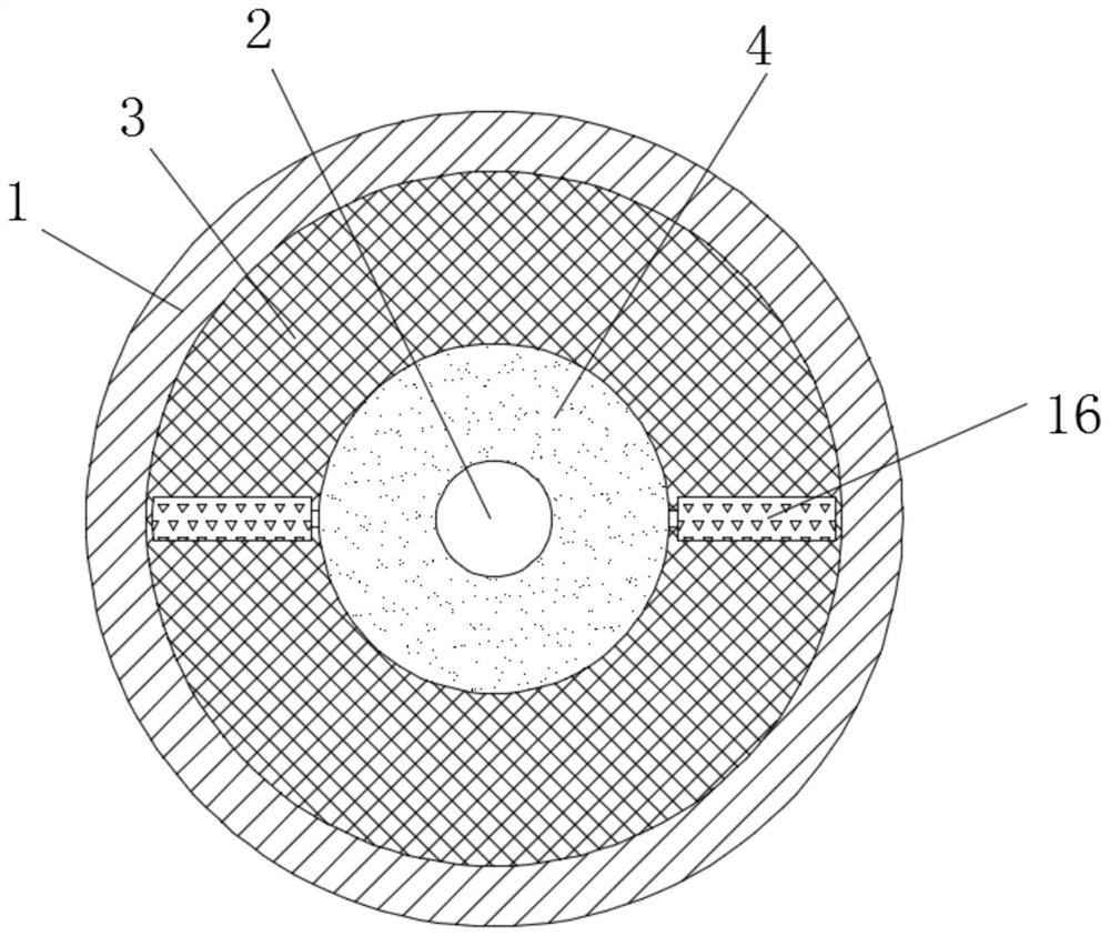 Coal briquette crushing device used for coal mining