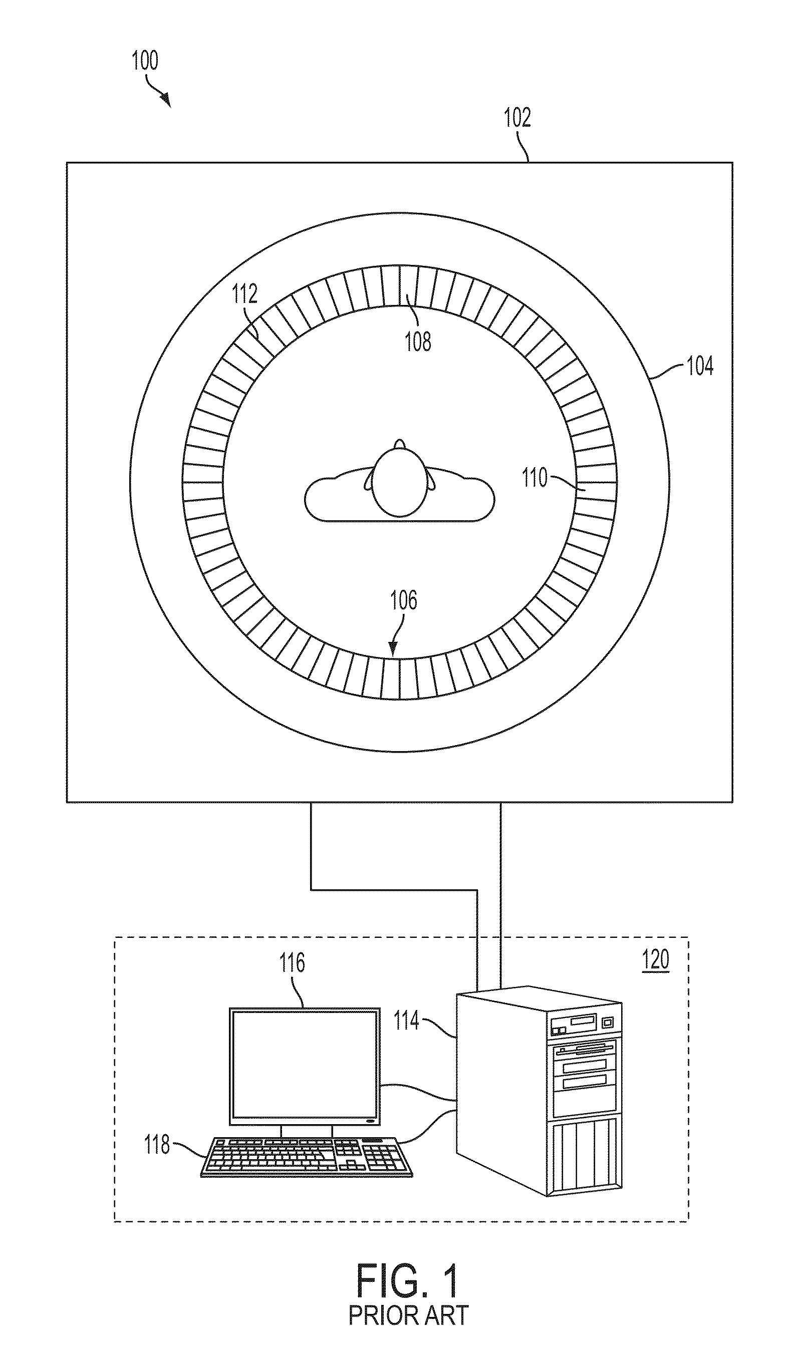 PET scanner with emission and transmission structures in a checkerboard configuration