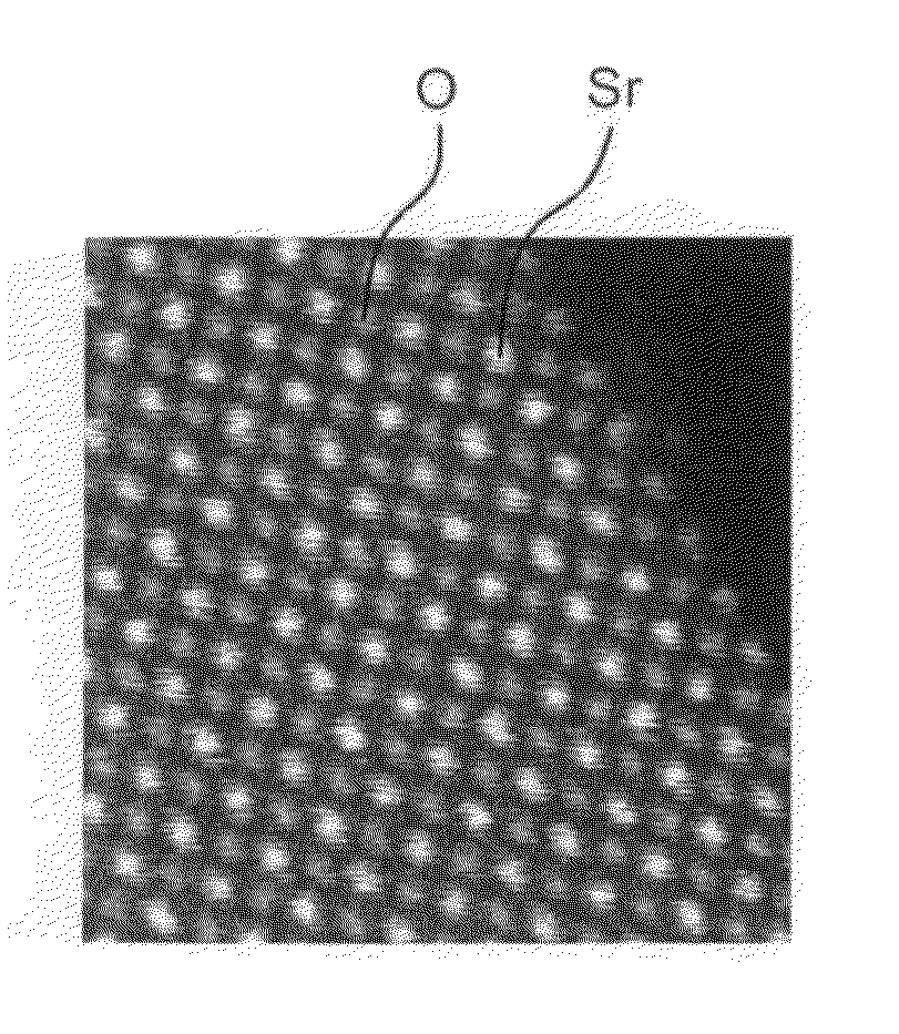 METHOD OF PRODUCING FILM OF SURFACE Nb-CONTAINING La-STO CUBIC CRYSTAL PARTICLES