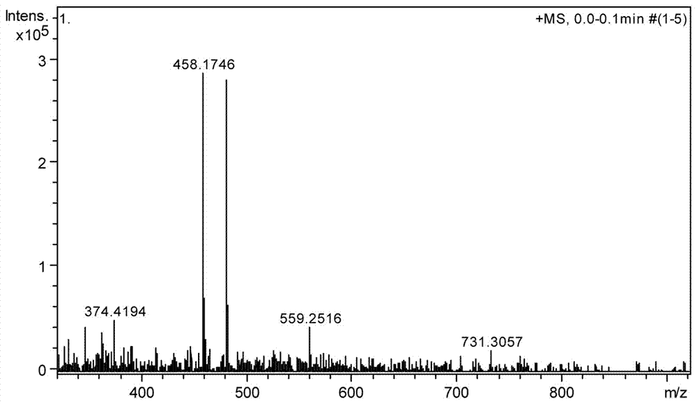 Schiff base fluorescent probe QCS and method for preparing same