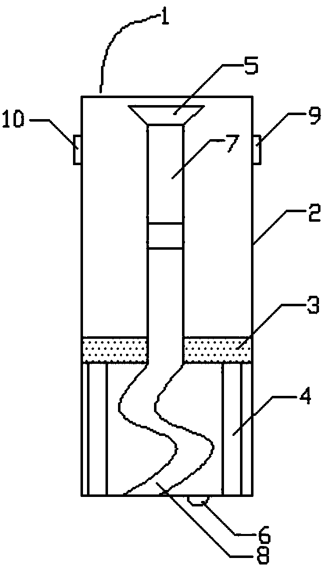 Forest fire control system and device thereof