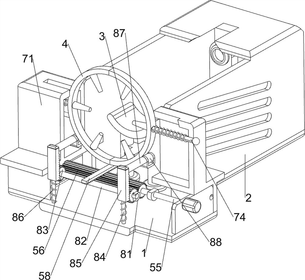 Metal pipeline butt-welding type welding device for metallurgy