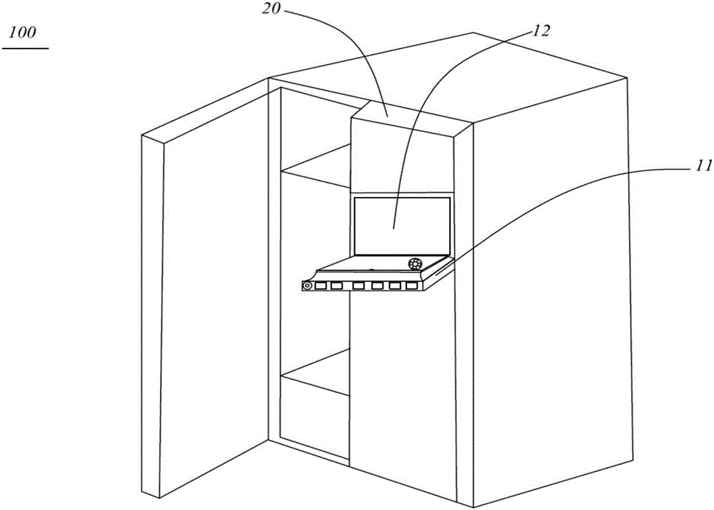 Bar counter device capable of storing chopsticks, refrigerator and control method of refrigerator