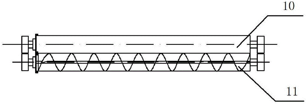 Continuous dry drum zein drying device and method