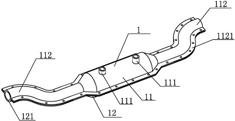 Cable intermediate joint protection box