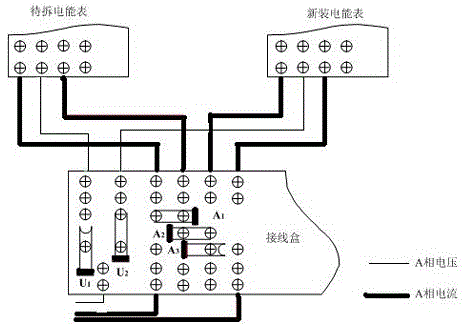 Conjunction box without power loss during replacement