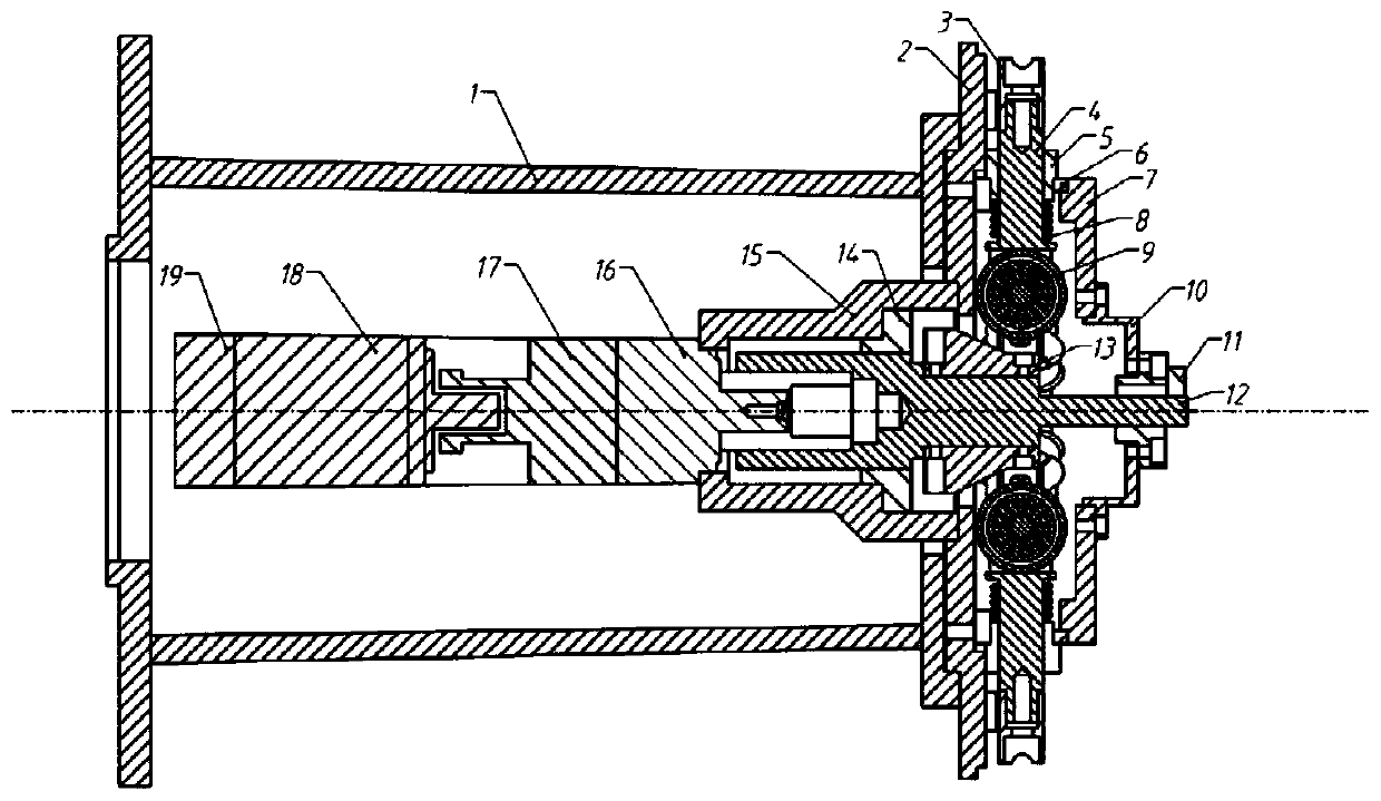 Automatic internal-supporting tool clamp for pre-welding assembly of special-shaped component