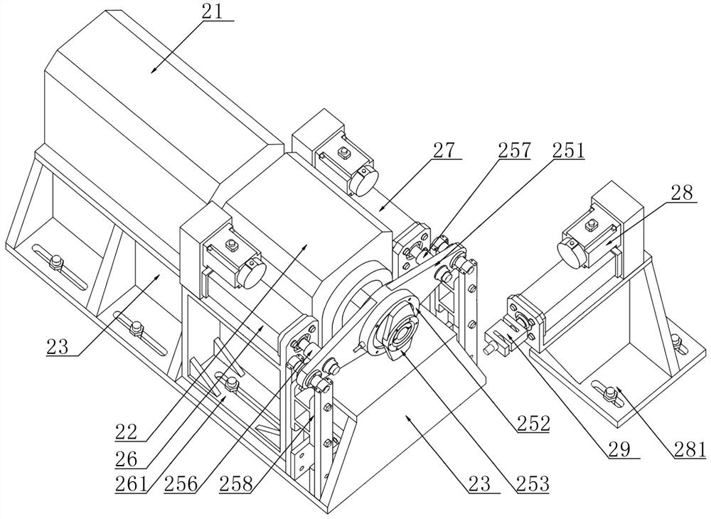 Numerical control machine tool chuck reliability test device