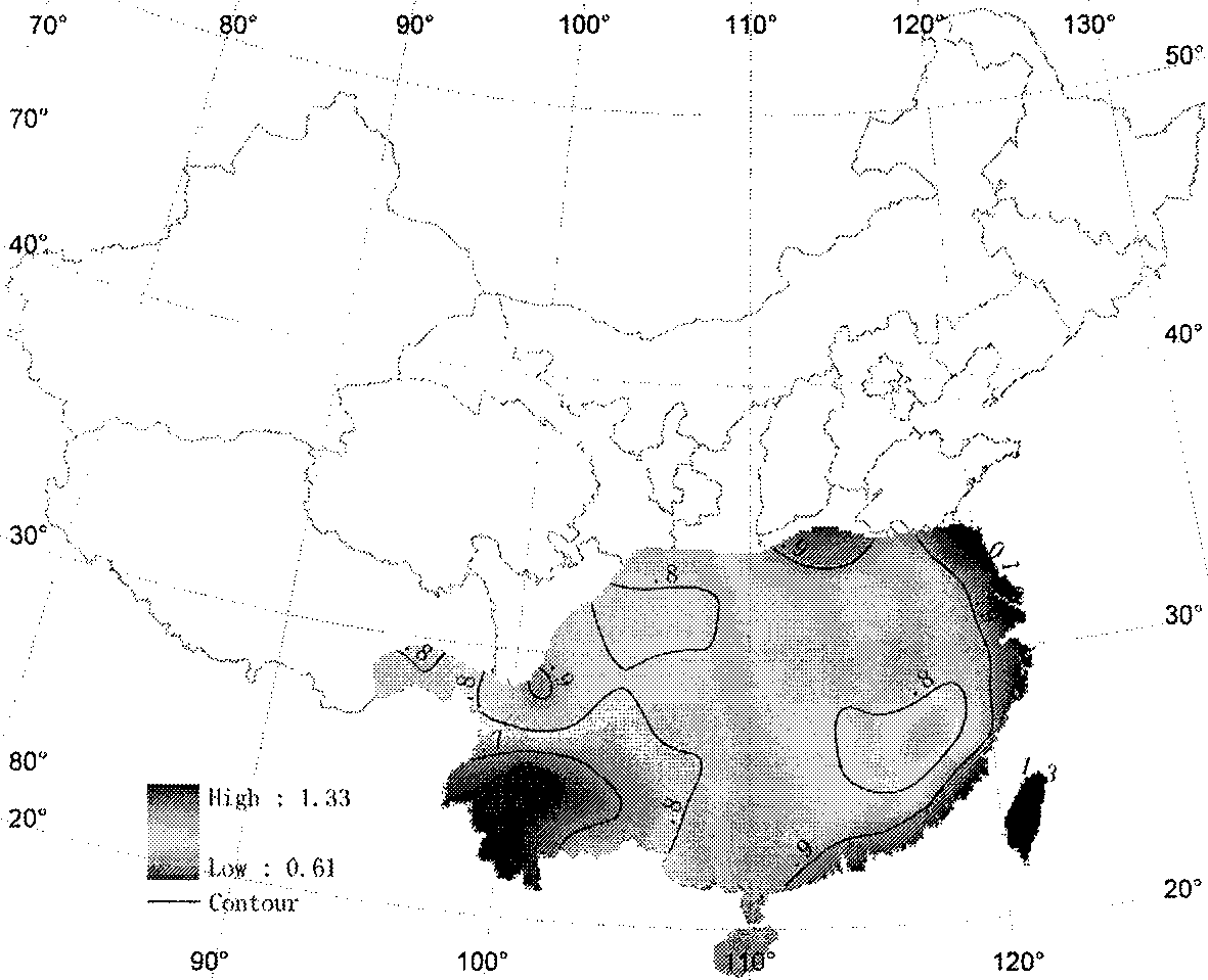 Method for determining evapotranspiration rate of referential crops