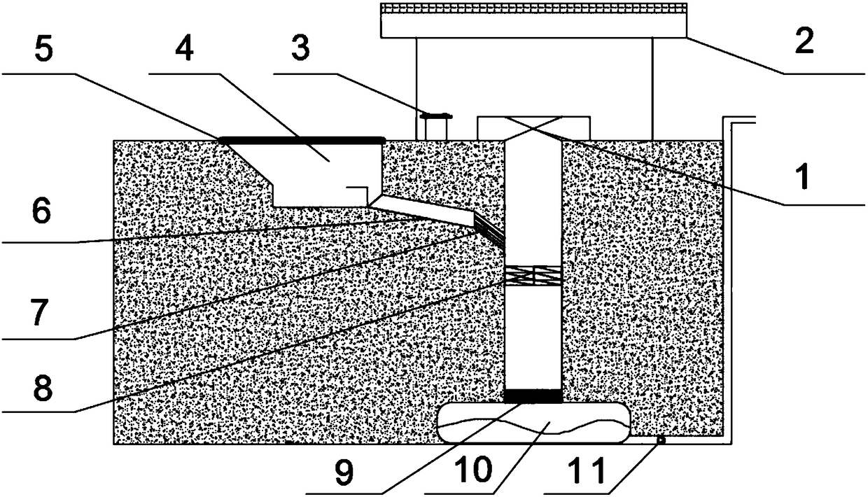 Distributed water collecting device using air condensation