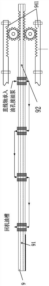 Four-stroke linear engine