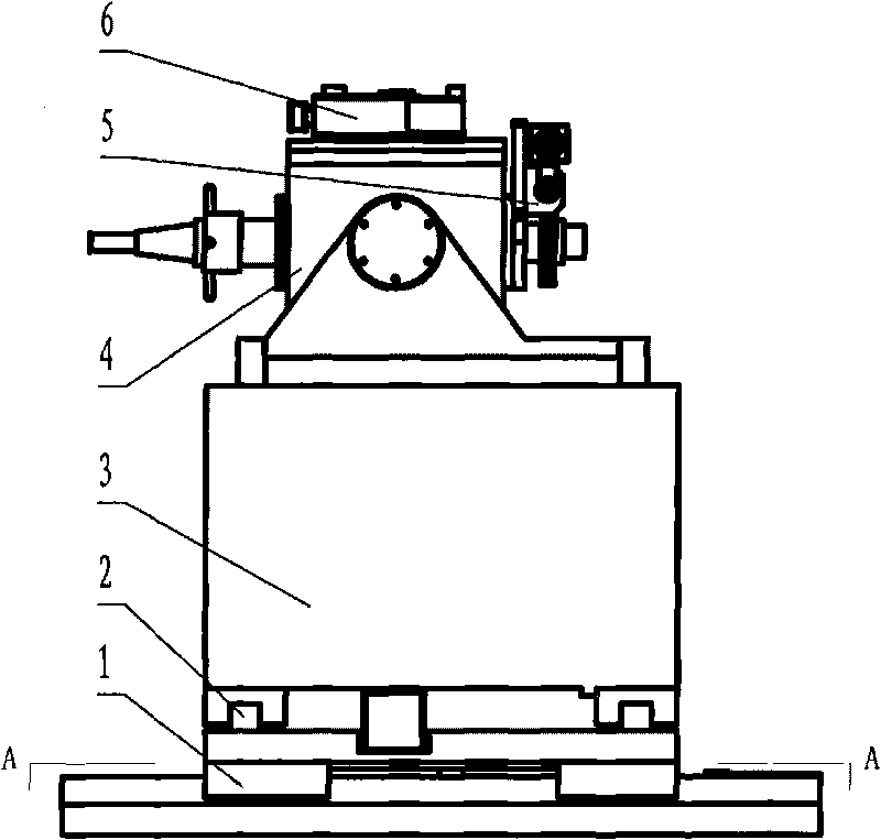 Six-degree-of-freedom (DOF) reset device for balance calibration system