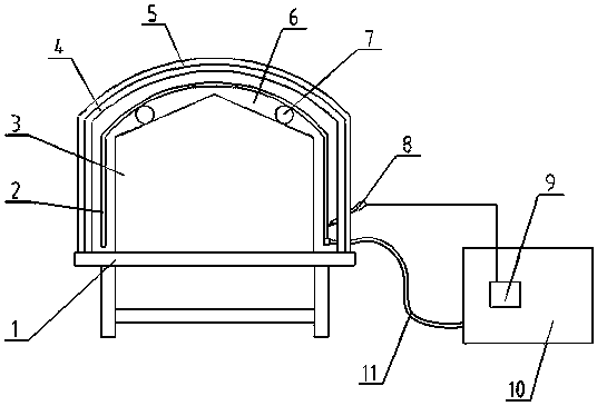 A portable body cooling anti-corrosion device