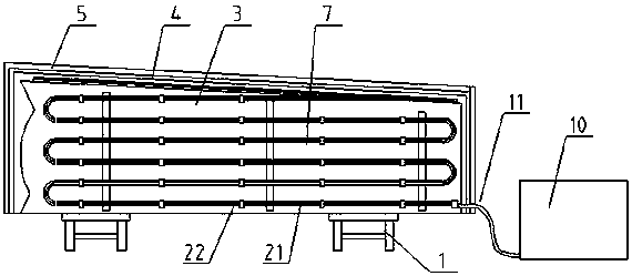 A portable body cooling anti-corrosion device