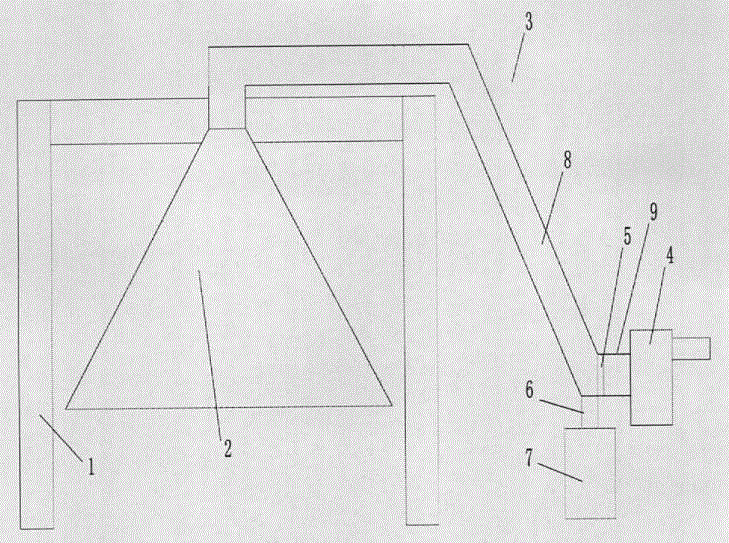 Textile dust collecting device for textile machine