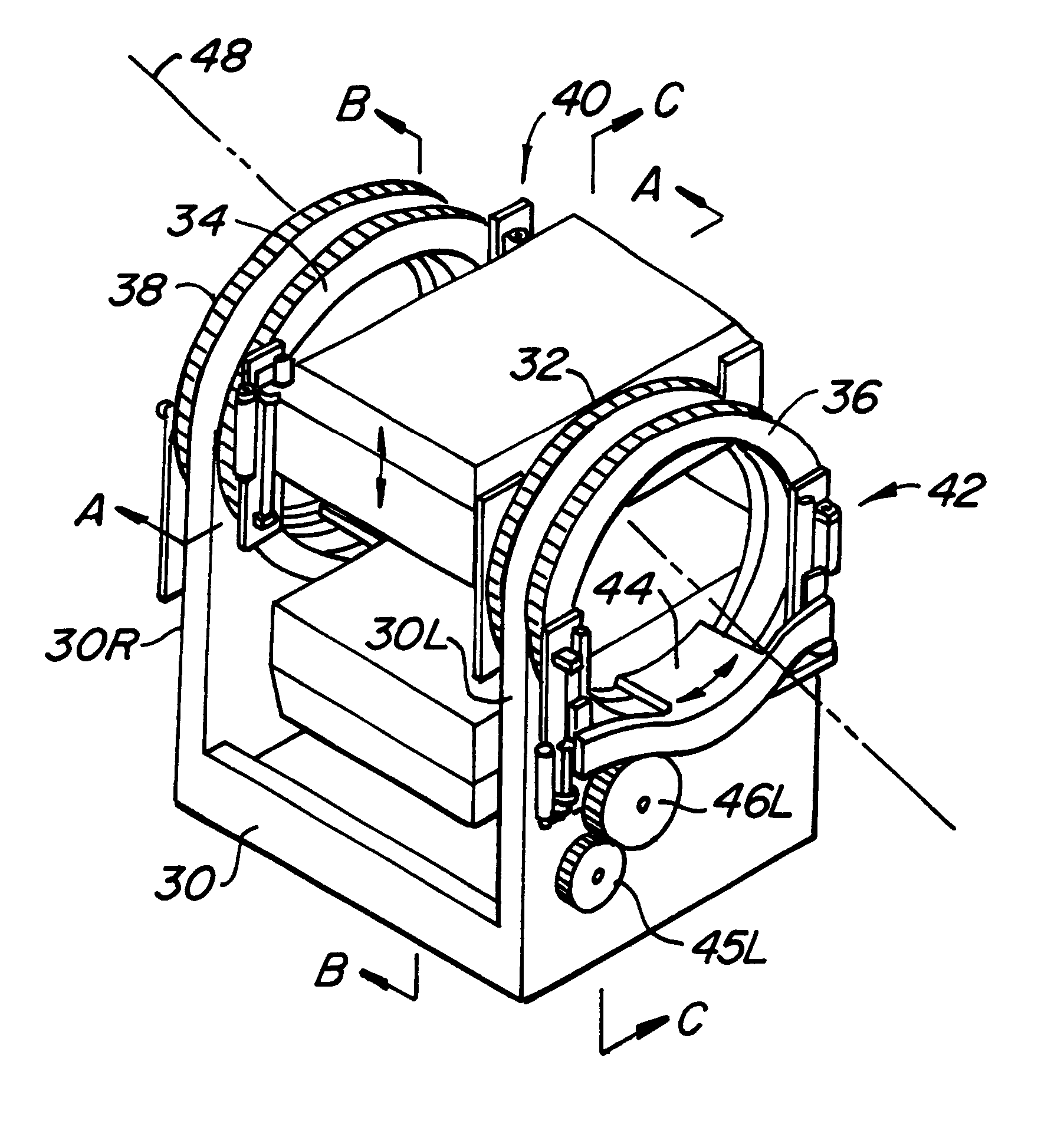 Adjustable dual-detector image data acquisition system