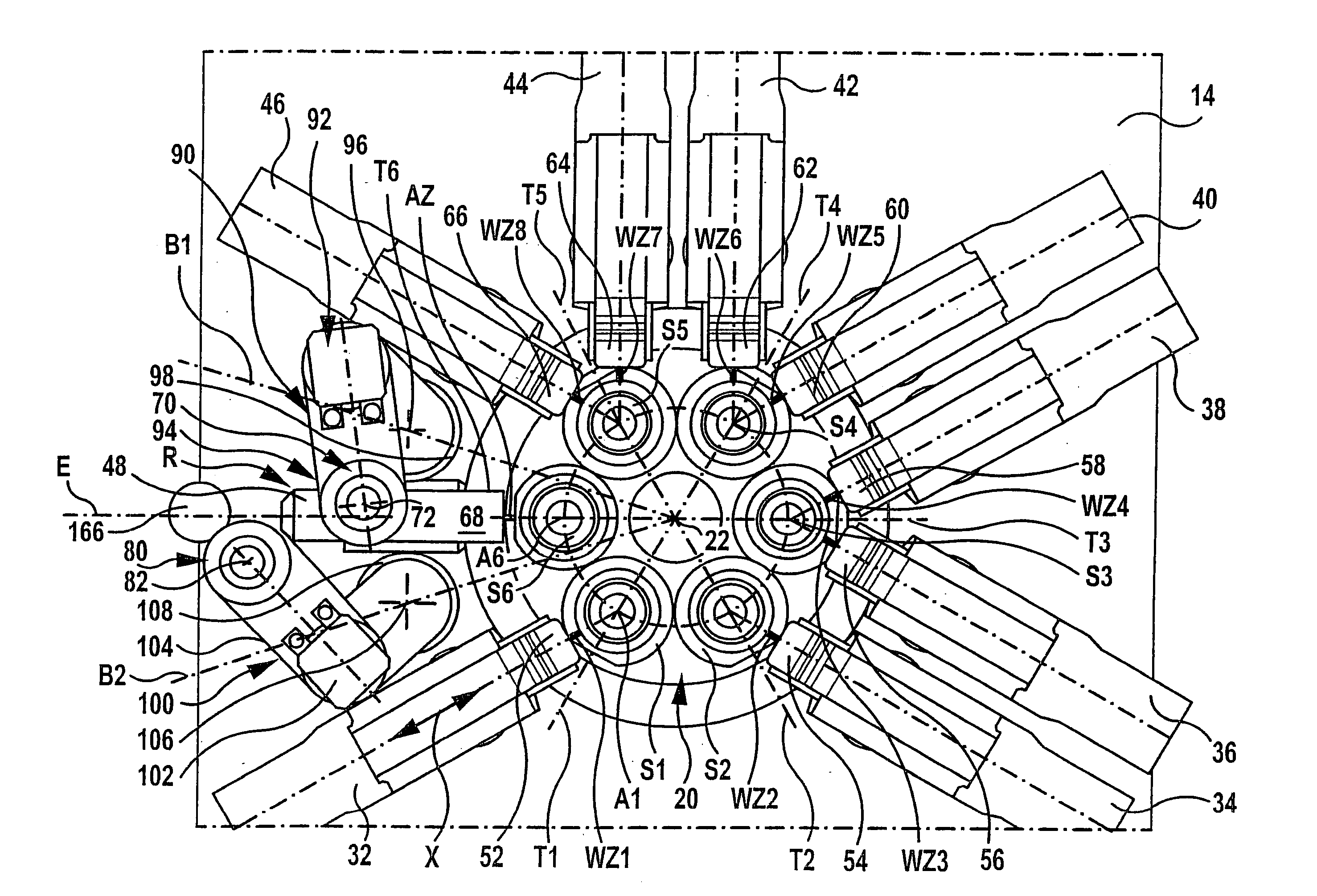 Multispindle lathe