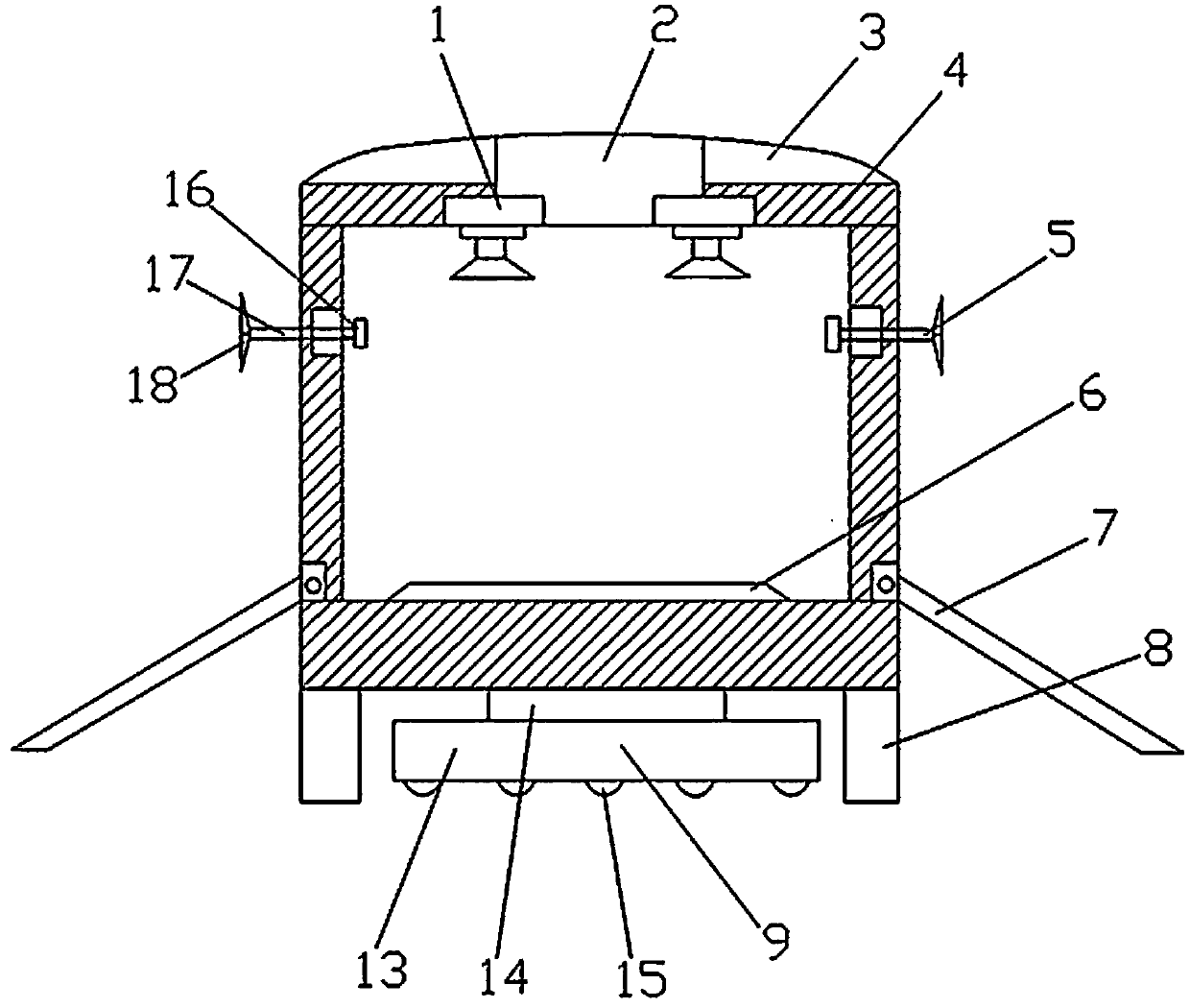 Electromechanical equipment mounting stand