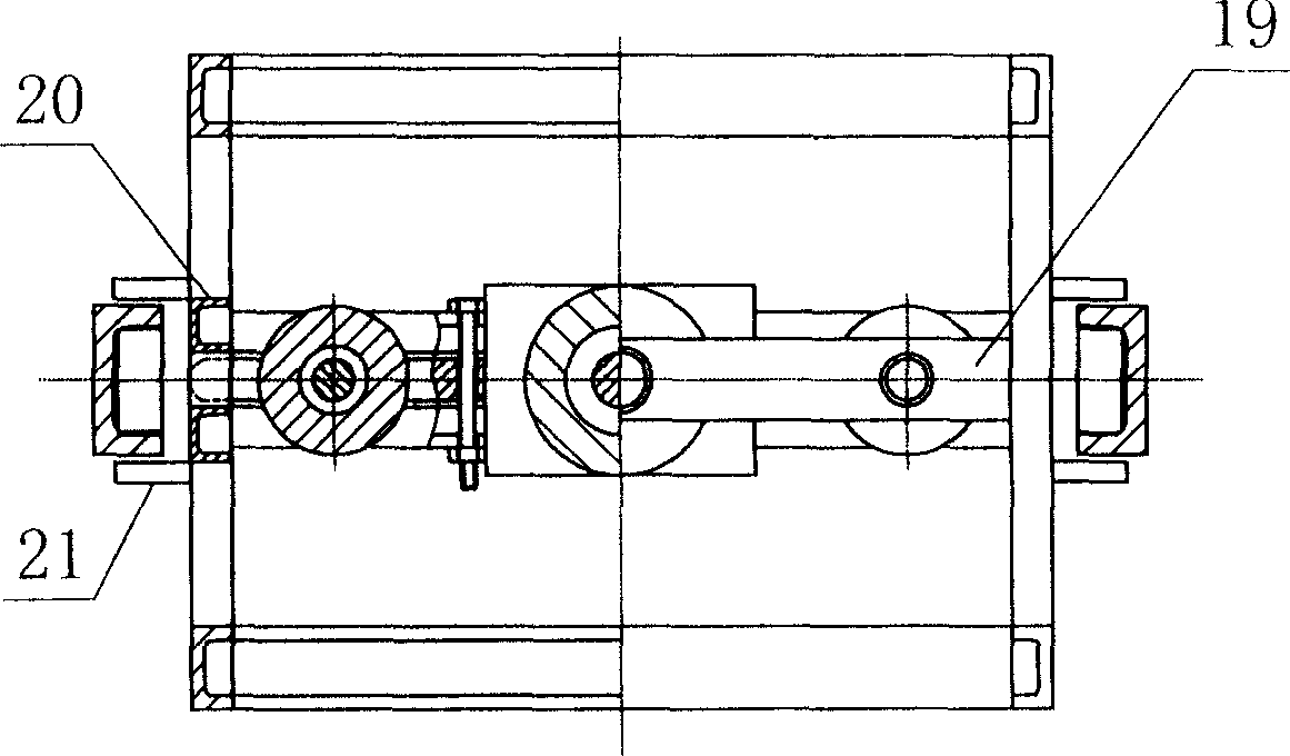 Buffer-braking anti-falling device for disposing rope breakage of vertical conveyor