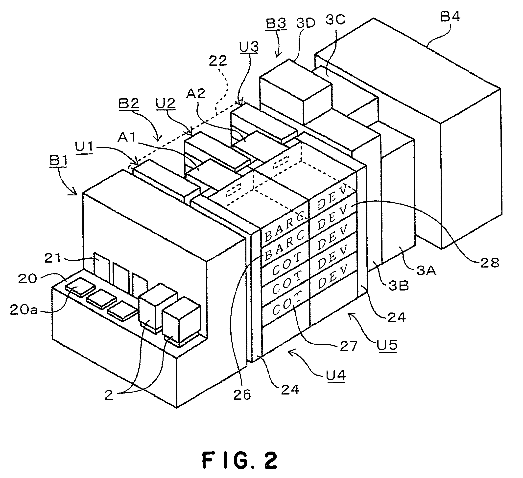 Coating and developing system and coating and developing method