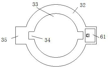 Light source emission detection probe with integrated structure