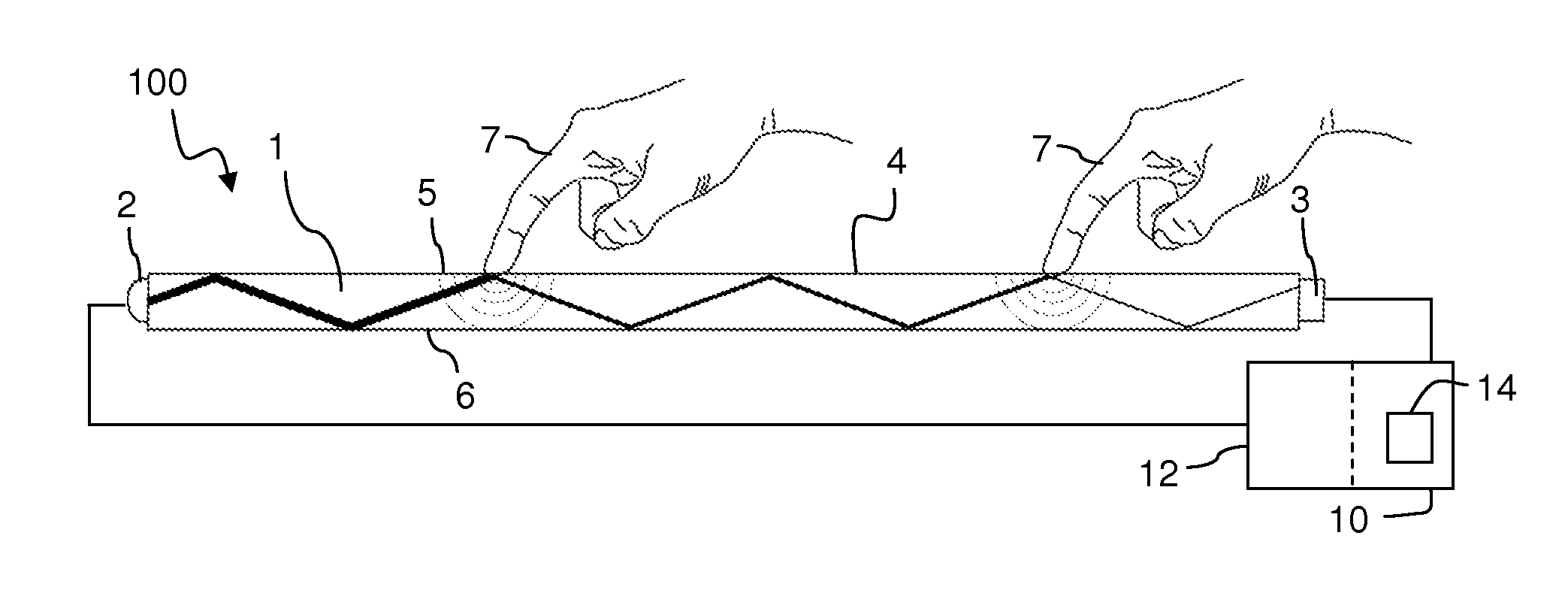 Touch determination with improved detection of weak interactions