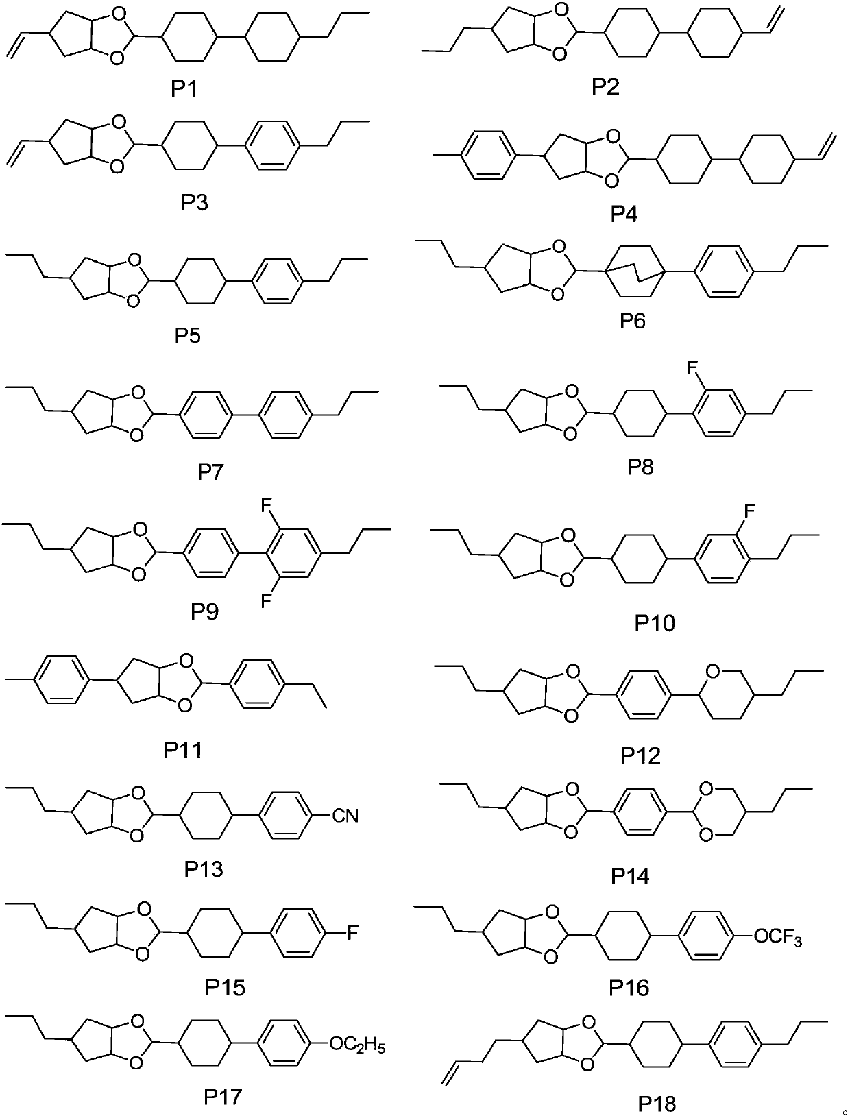 Compounds, liquid crystal composition and liquid crystal display