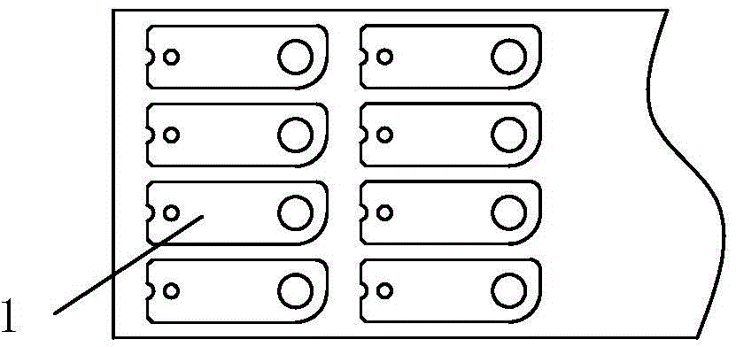 Automobile electric horn contact steel discs and processing method for same