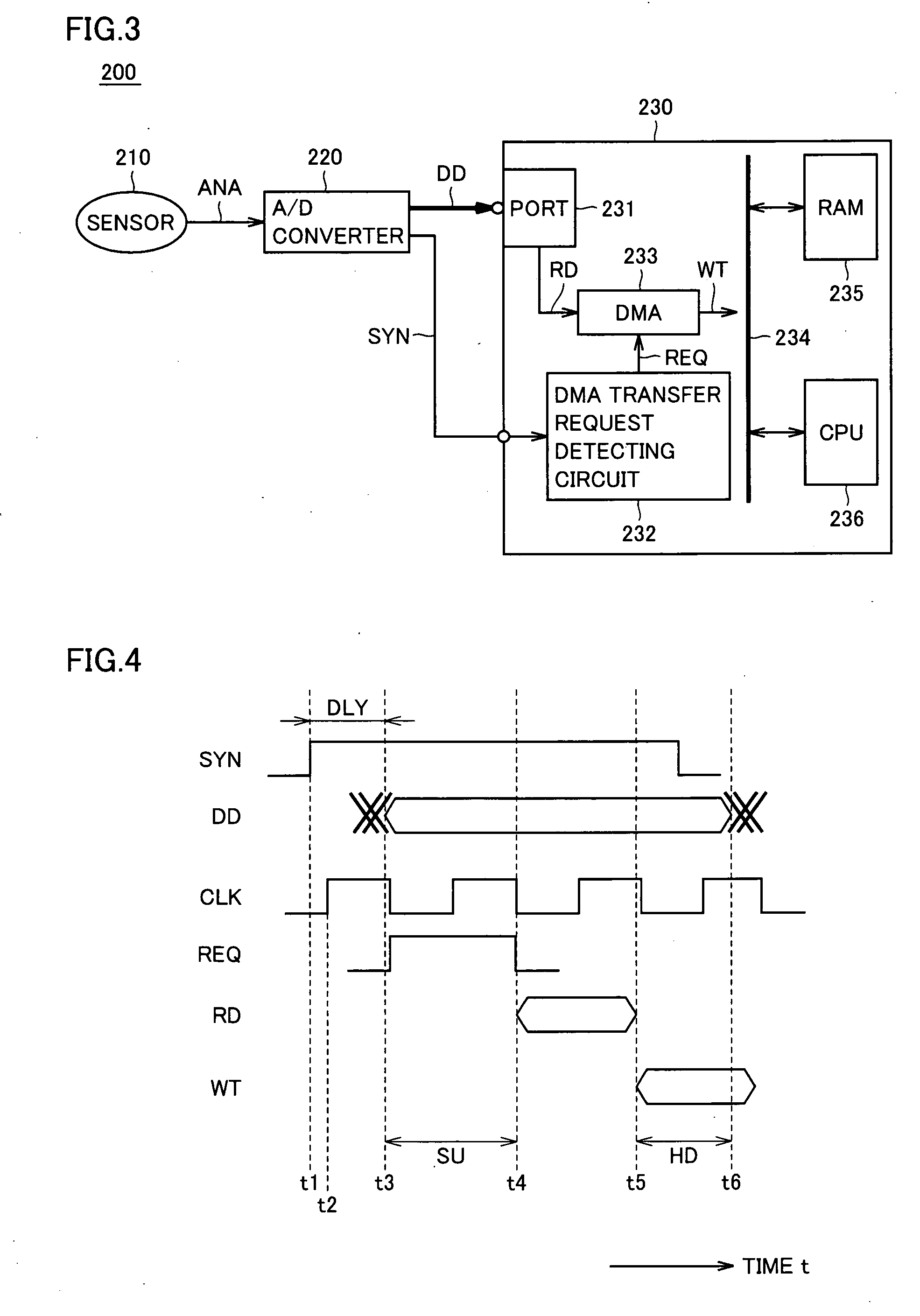 Microcomputer minimizing influence of bus contention