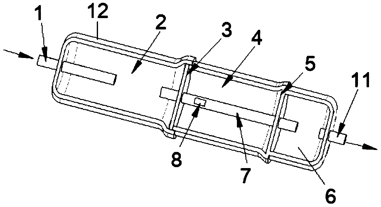 Noise elimination structure of compressor and noise elimination method thereof