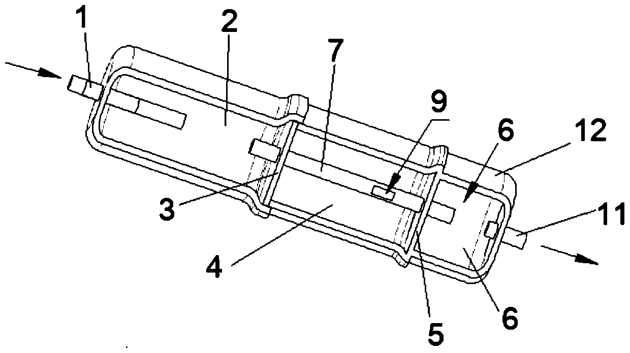 Noise elimination structure of compressor and noise elimination method thereof