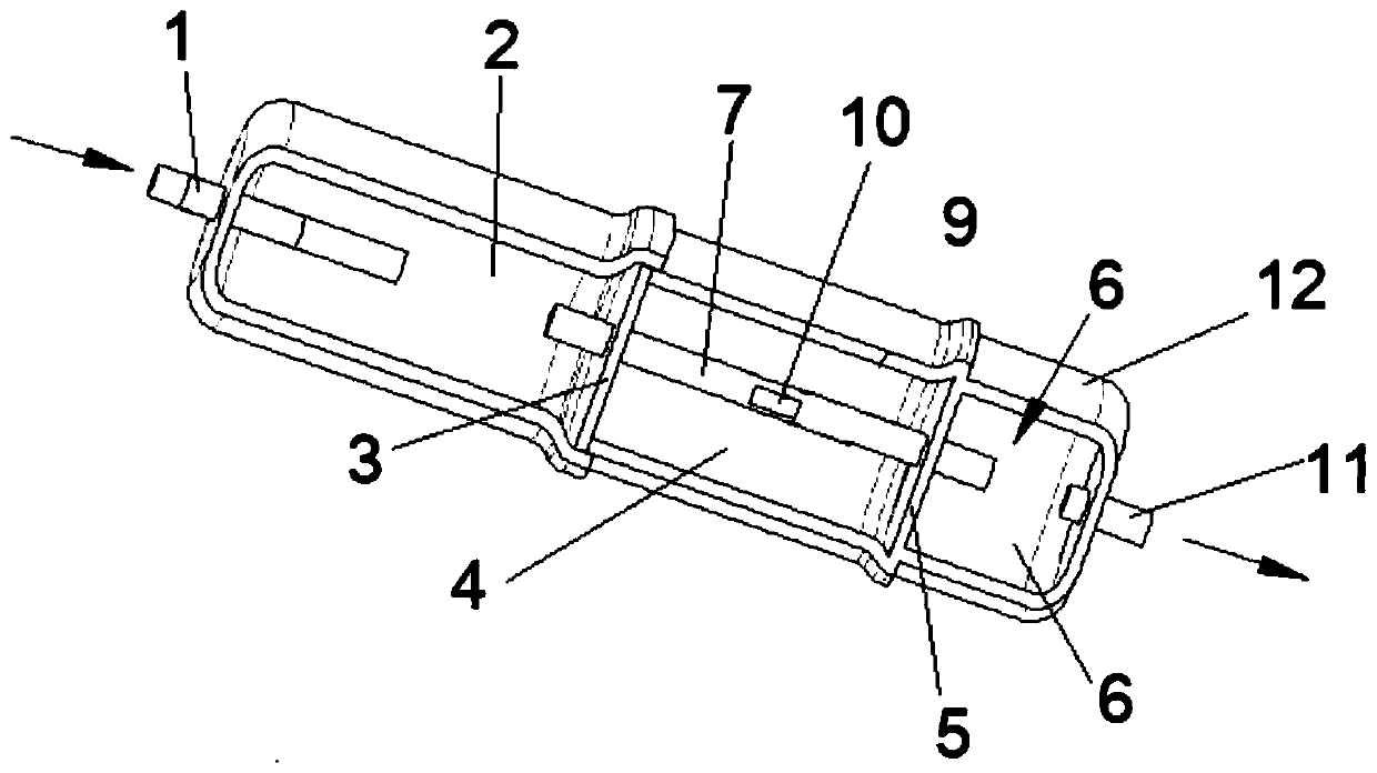 Noise elimination structure of compressor and noise elimination method thereof