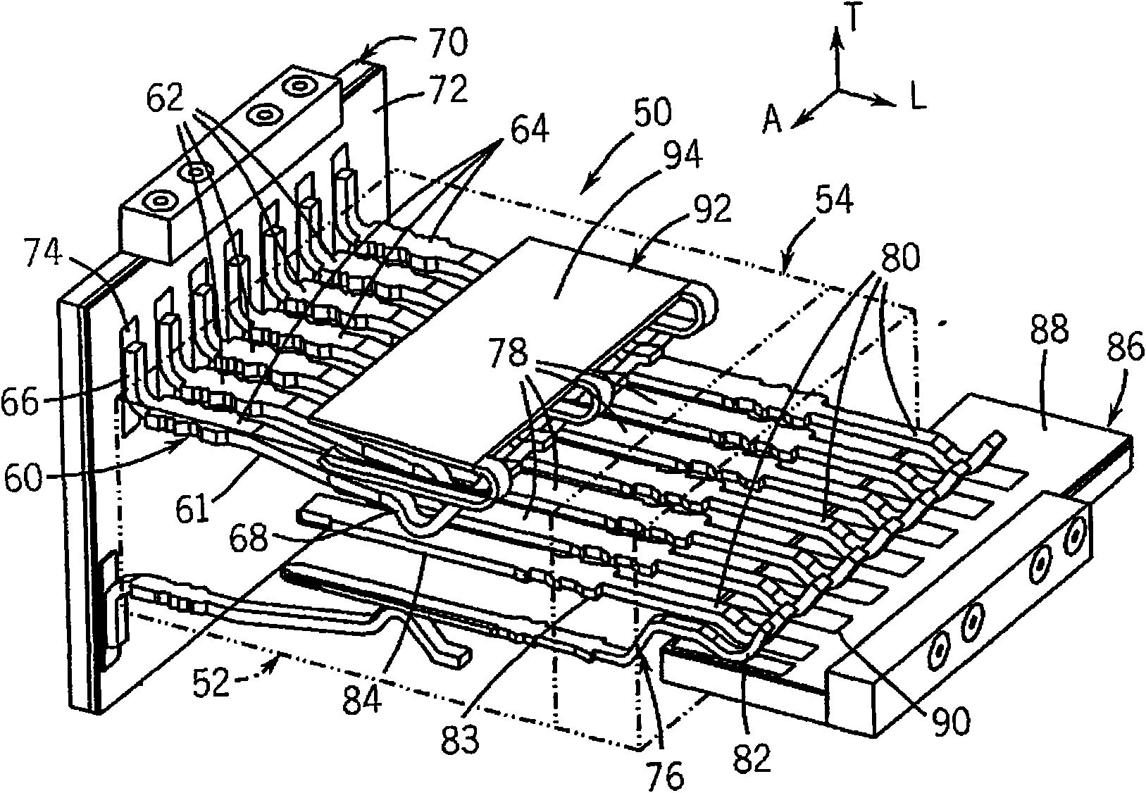 Cross talk reduction for high speed electrical connectors