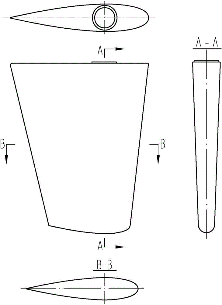 Low noise rudder blade surface structure for warship