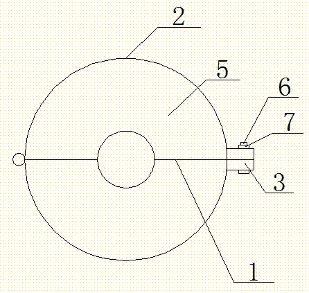 Device for preventing winding of earphone cable