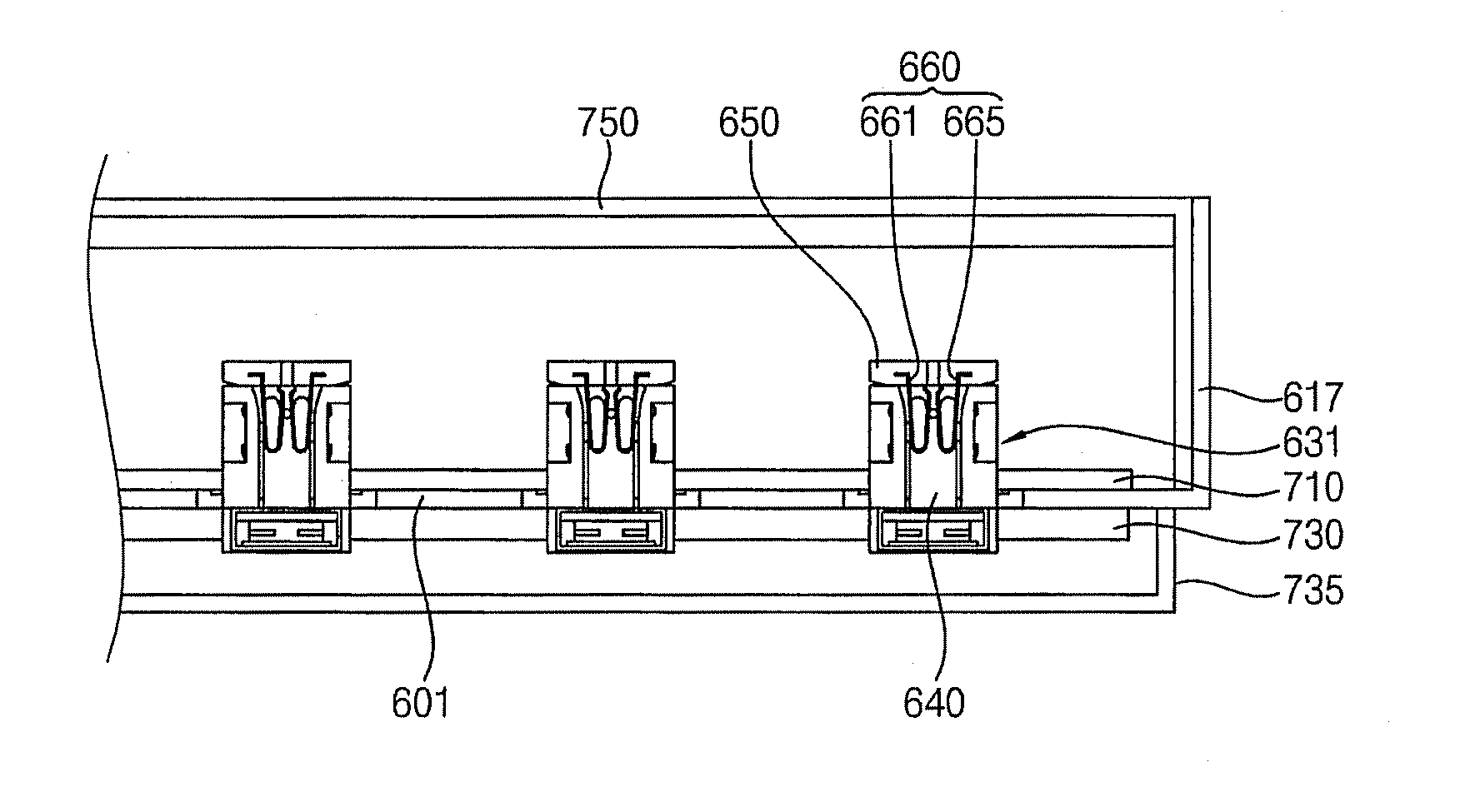 Lamp socket, backlight assembly having the same and method for assembling the same