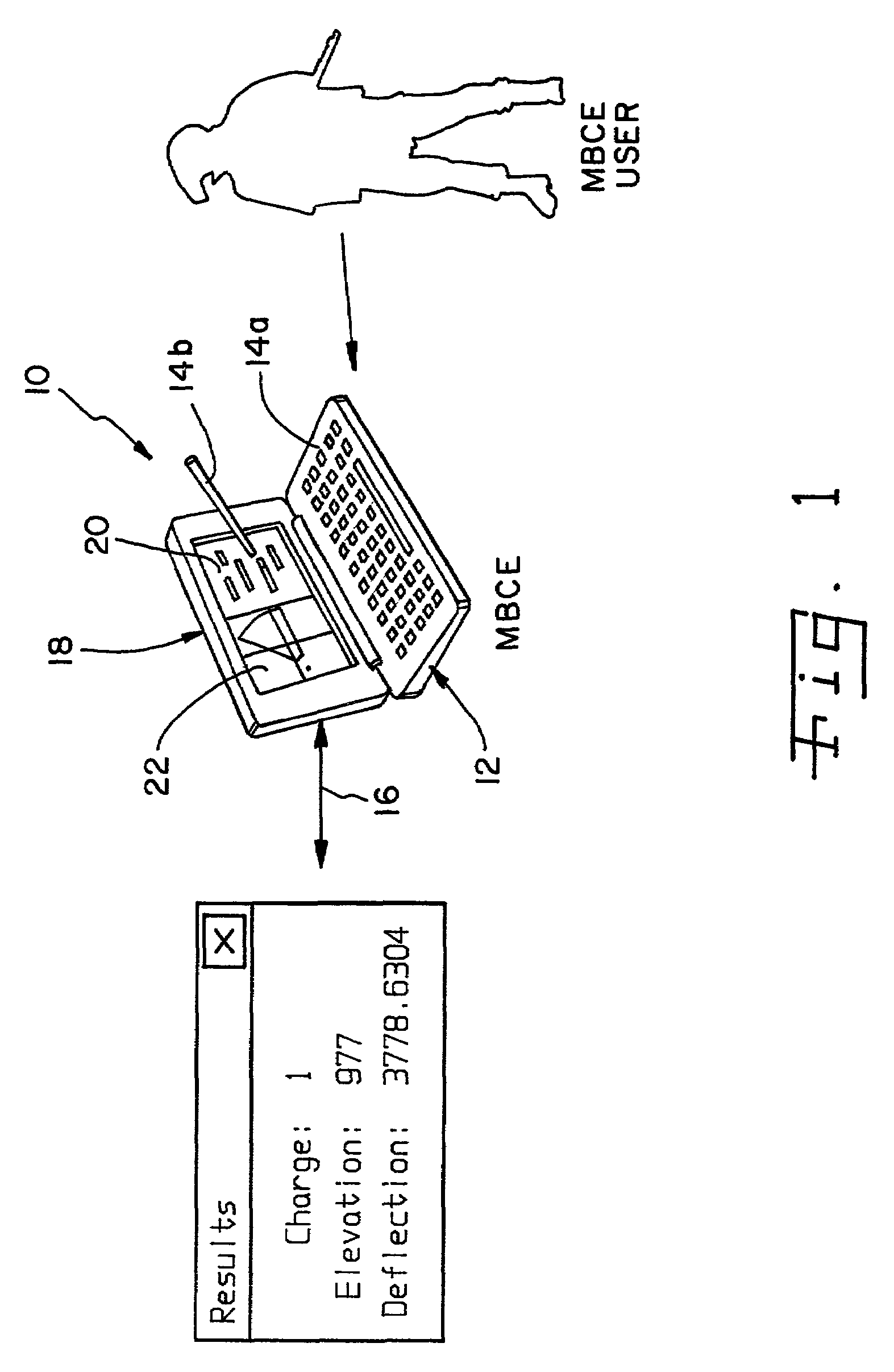 Mortar ballistic computer and system