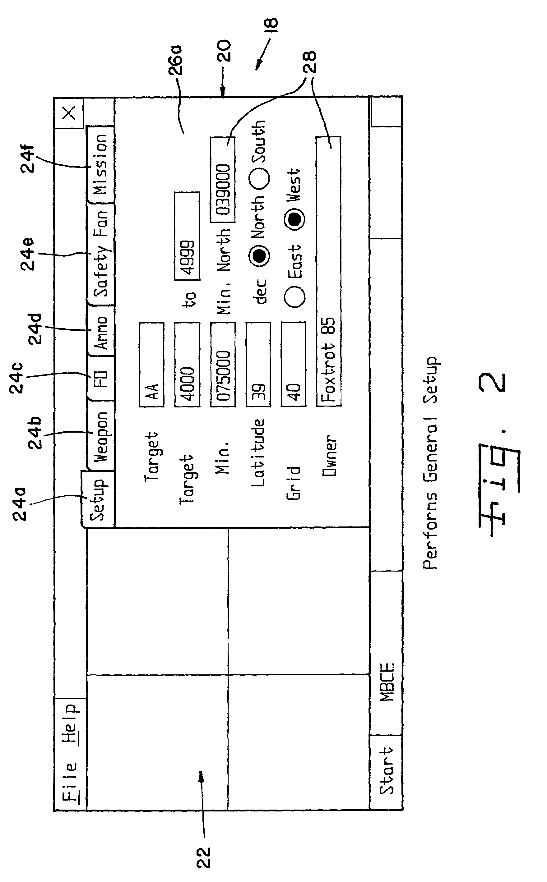 Mortar ballistic computer and system