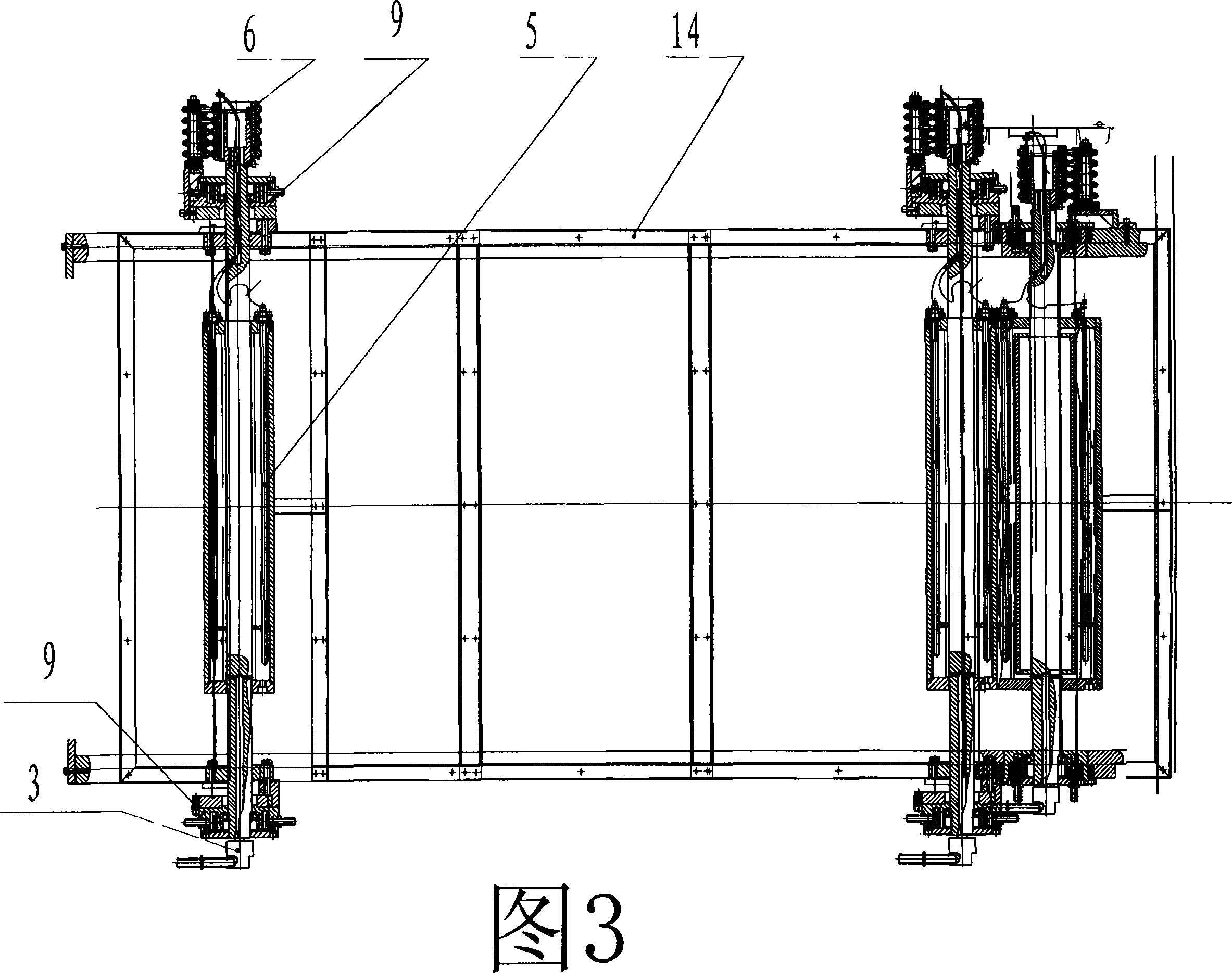 Apparatus for pretreating composite material metal base material and pretreating method