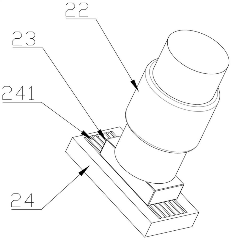 Grinding machine applied to magnesium alloy diaphragm